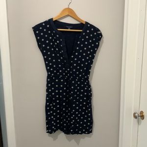 ✨LAST CHANCE ✨Patterned navy dress